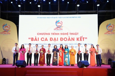 Chương trình nghệ thuật chào mừng thành công Đại hội MTTQ Việt Nam thành phố Hà Nội