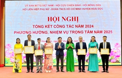 Ủy ban MTTQ Việt Nam huyện Hoài Đức tích cực tham gia xây dựng Đảng, xây dựng chính quyền vững mạnh