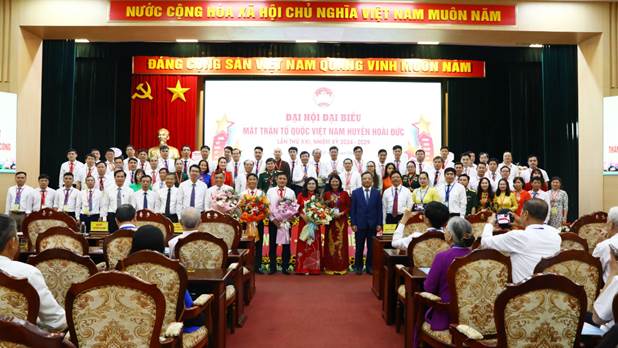 Đại hội đại biểu MTTQ Việt Nam huyện Hoài Đức khóa XXI nhiệm kỳ 2024 – 2029